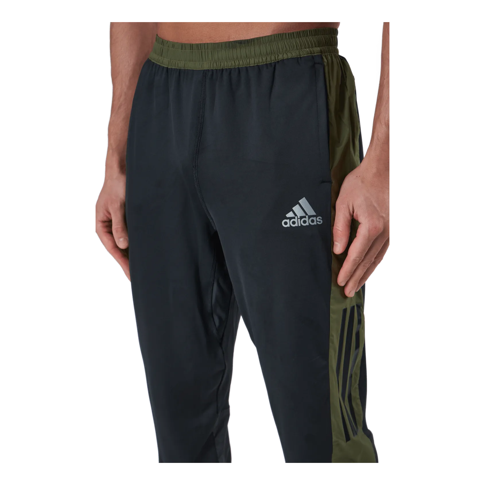 Adidas Adidas Astro Pant Knit Men Black / Focus Olive