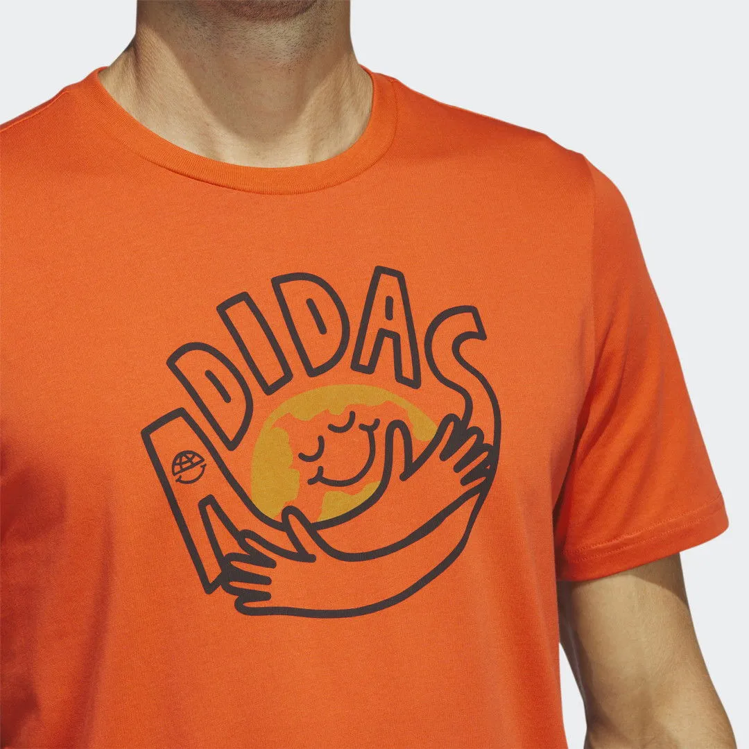 adidas Originals Change Through Sports Earth Graphic Tee