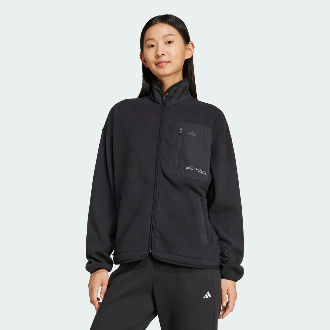 adidas Performance City Escape Polar Fleece Track Top