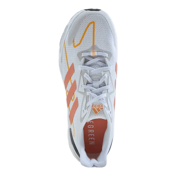 Adidas X9000L2 Shoes Cloud White / Ambient Blush / Acid Orange