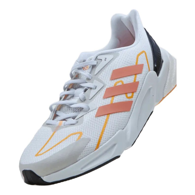 Adidas X9000L2 Shoes Cloud White / Ambient Blush / Acid Orange