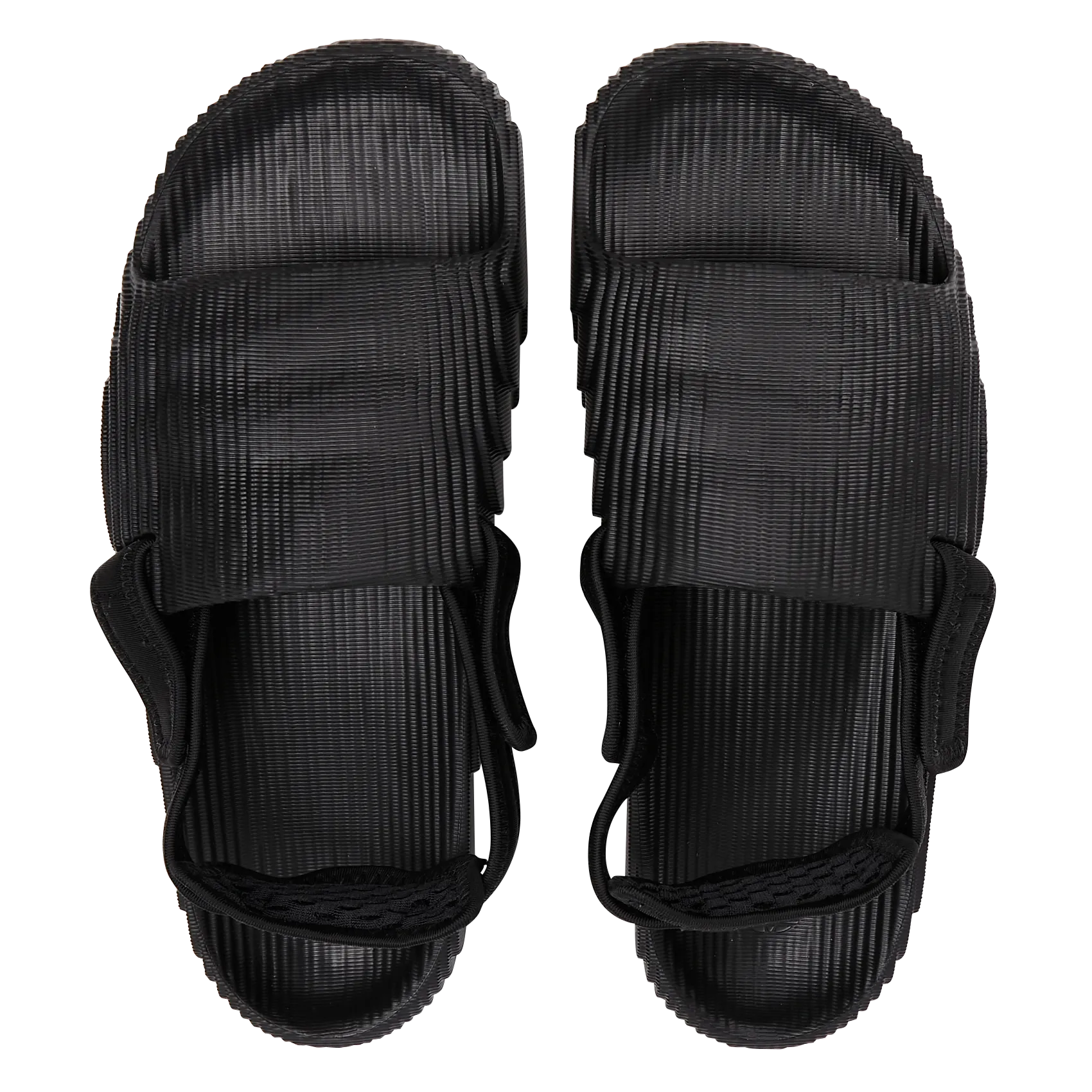 ADILETTE 22 XLG - Chanclas chunky con plataforma en negro