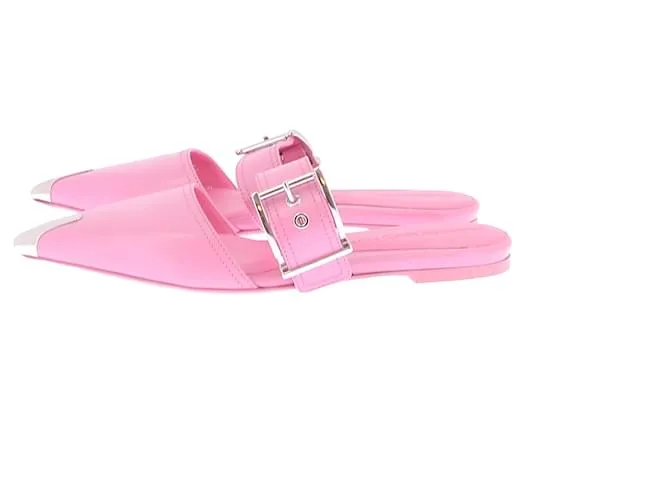 ALEXANDER MCQUEEN Sandalias T.EU 36 Cuero Rosa 