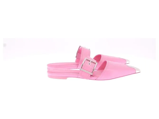 ALEXANDER MCQUEEN Sandalias T.EU 36 Cuero Rosa 