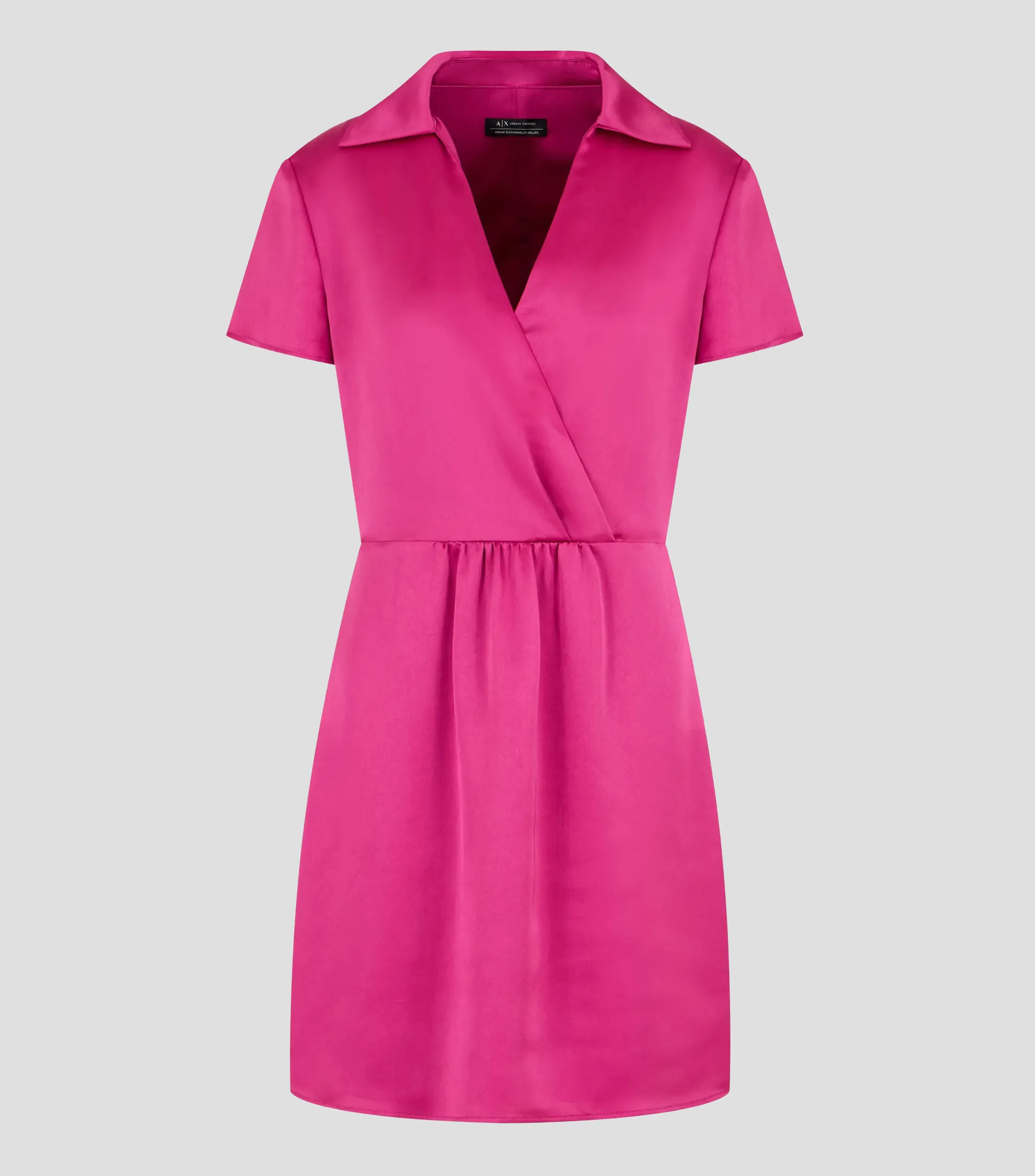 Armani Exchange Vestido corto liso Mujer