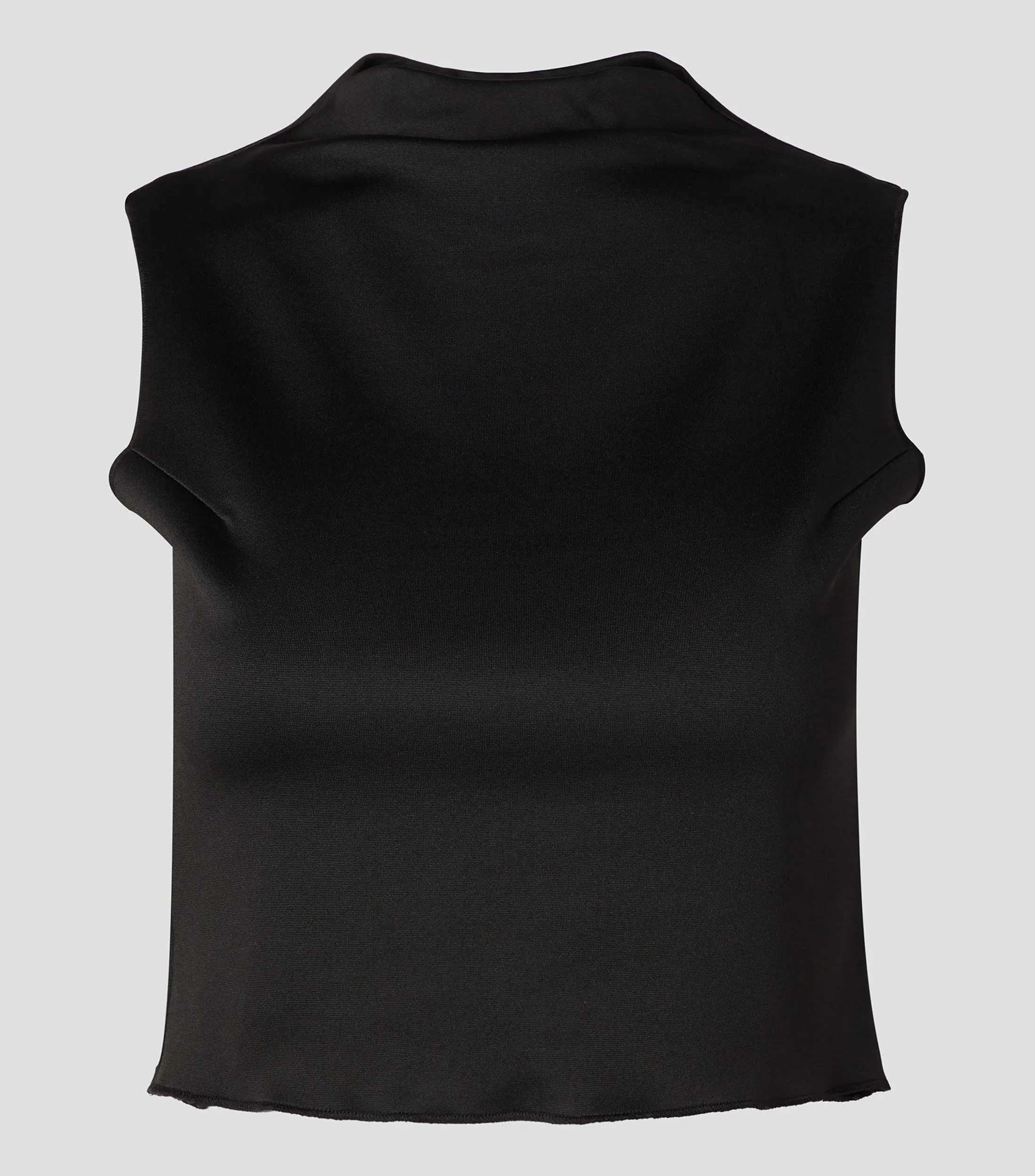 BCBG New York Blusa lisa sin mangas Mujer