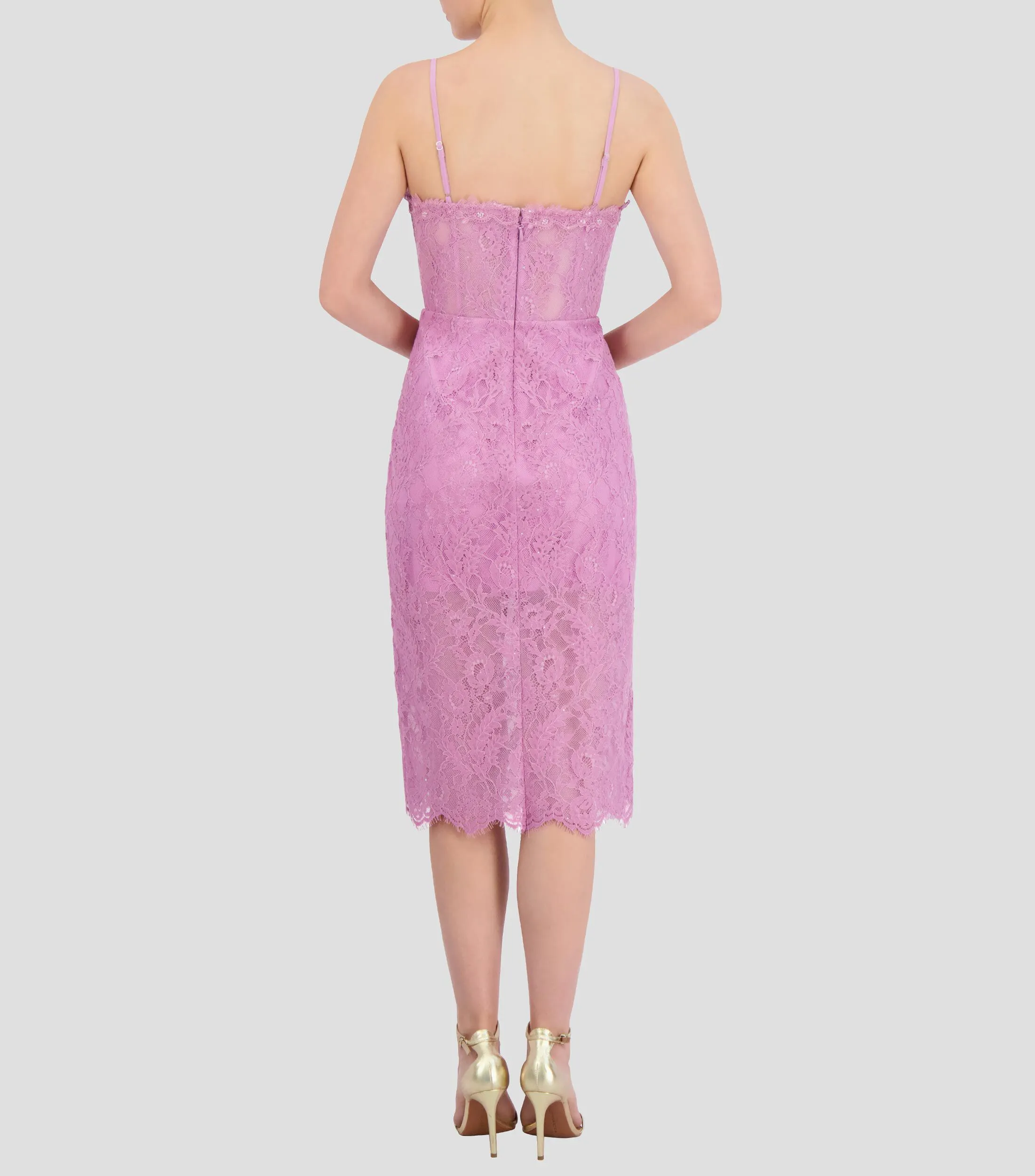 BCBGMAXAZRIA Vestido Midi Mujer