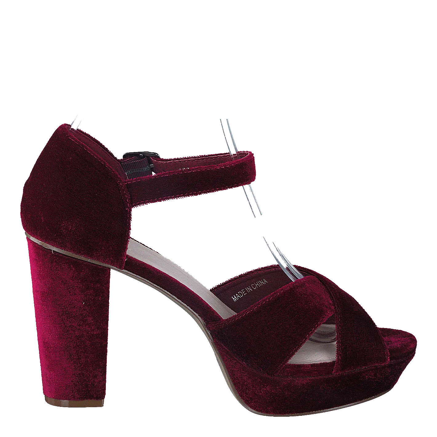 Bianco zapatos Clean Basic Sandal JFM17 Wine Red