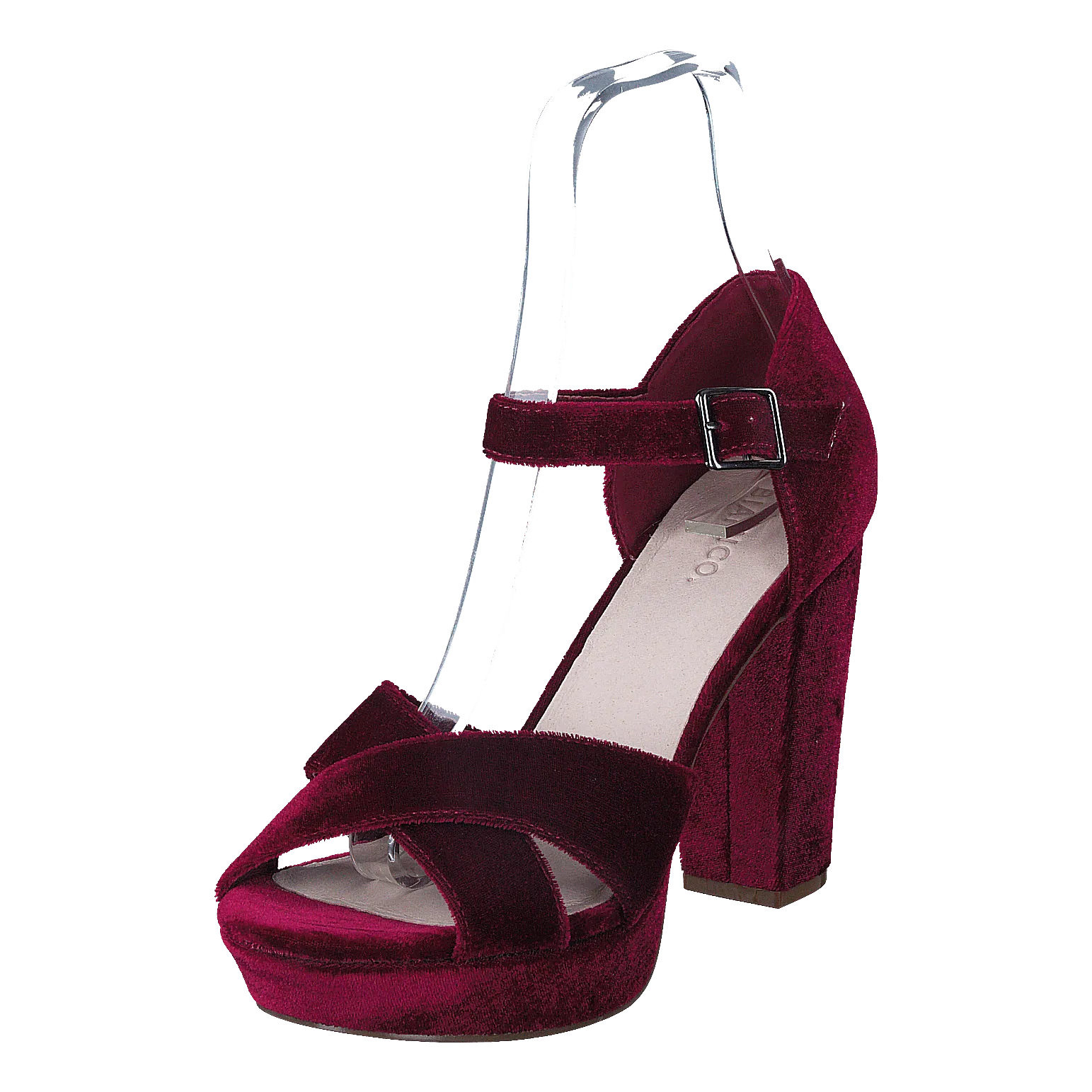 Bianco zapatos Clean Basic Sandal JFM17 Wine Red