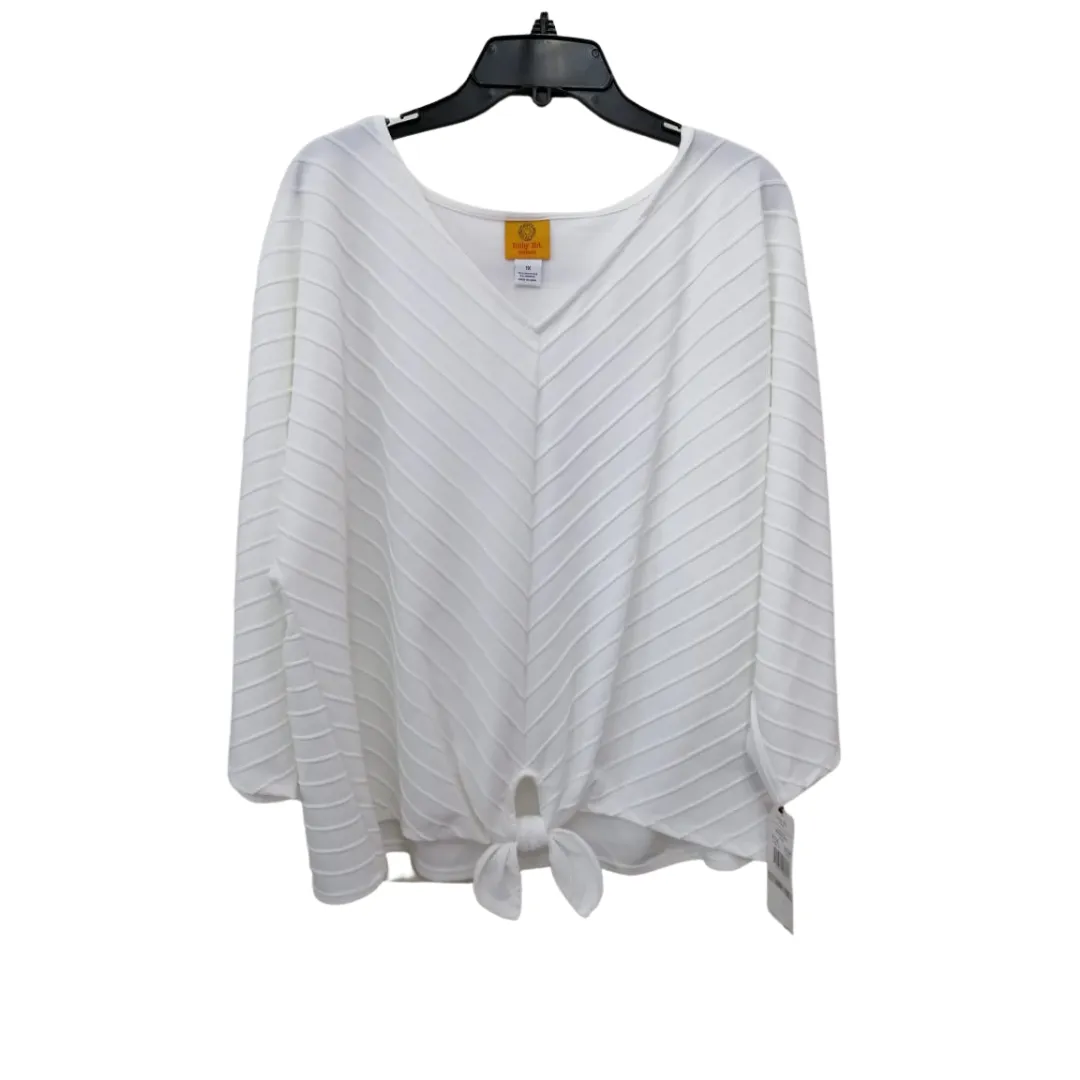 Blusa Blanca Ruby Rd X