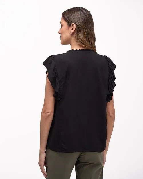 Blusa Mujer Lux Negro