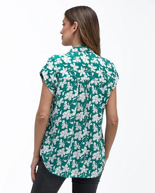 Blusa Mujer Natzuki Print Verde Cali