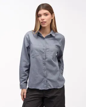 Blusa Mujer Yelita Azul Persa