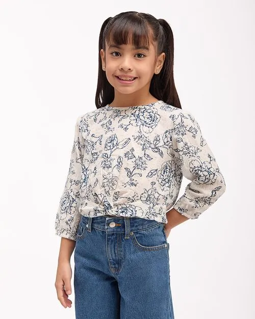 Blusa Niña Claudia Coco