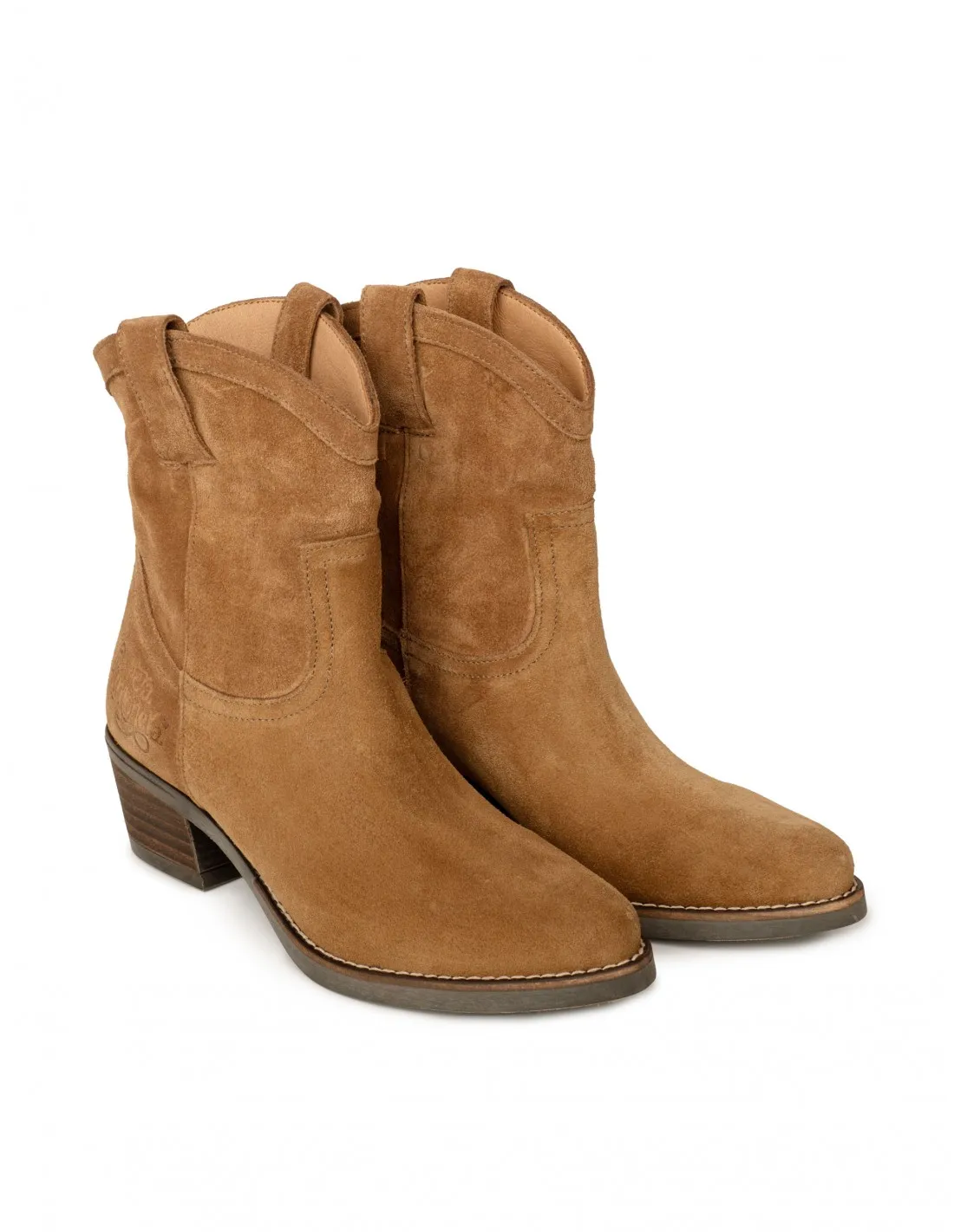 Botas Camperas Bajas Piel Camel PERA LIMONERA