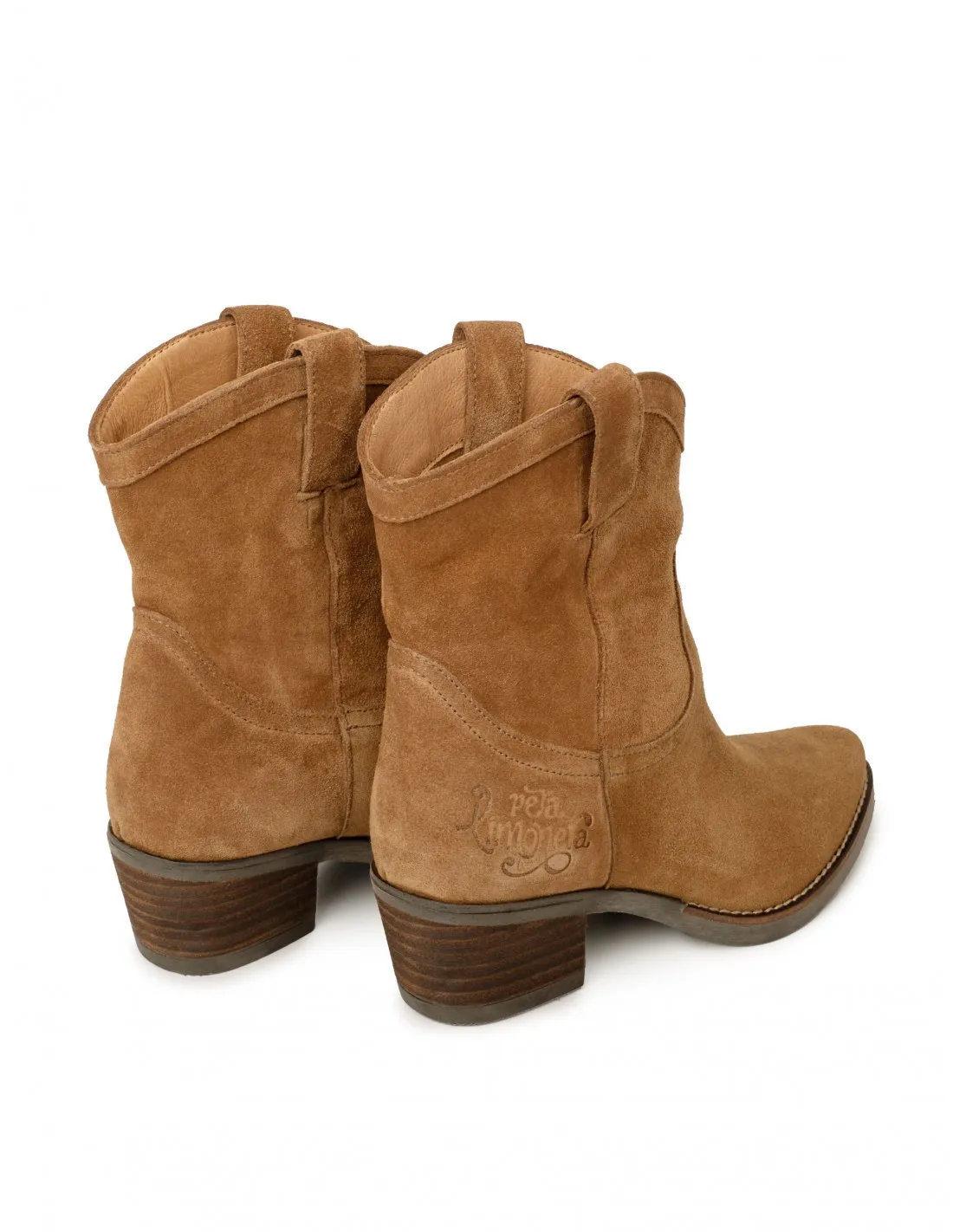 Botas Camperas Bajas Piel Camel PERA LIMONERA