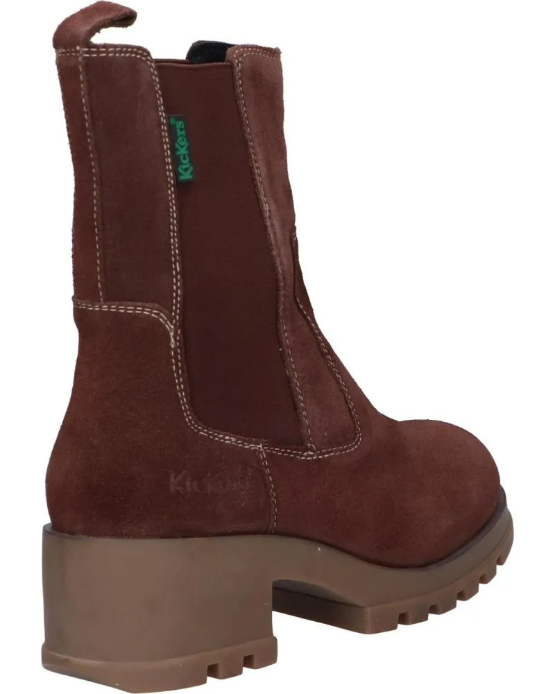 Botas de Mujer KICKERS 911550-50 KICK HAPPY 9 MARRON