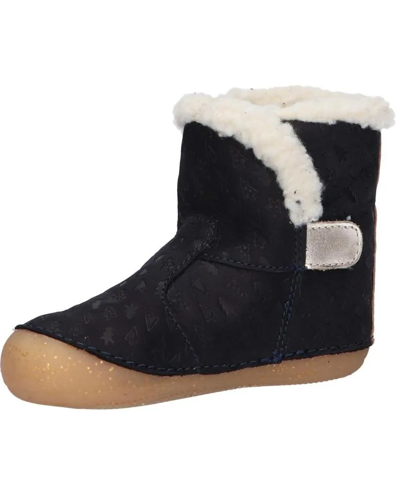 Botas de Niña KICKERS 909740-10 SO WINDY 102 MARINE OR FANTA