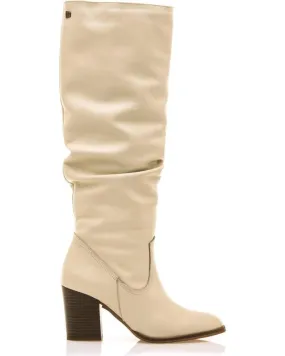 Botas MTNG  de Mujer 59804  BEIGE