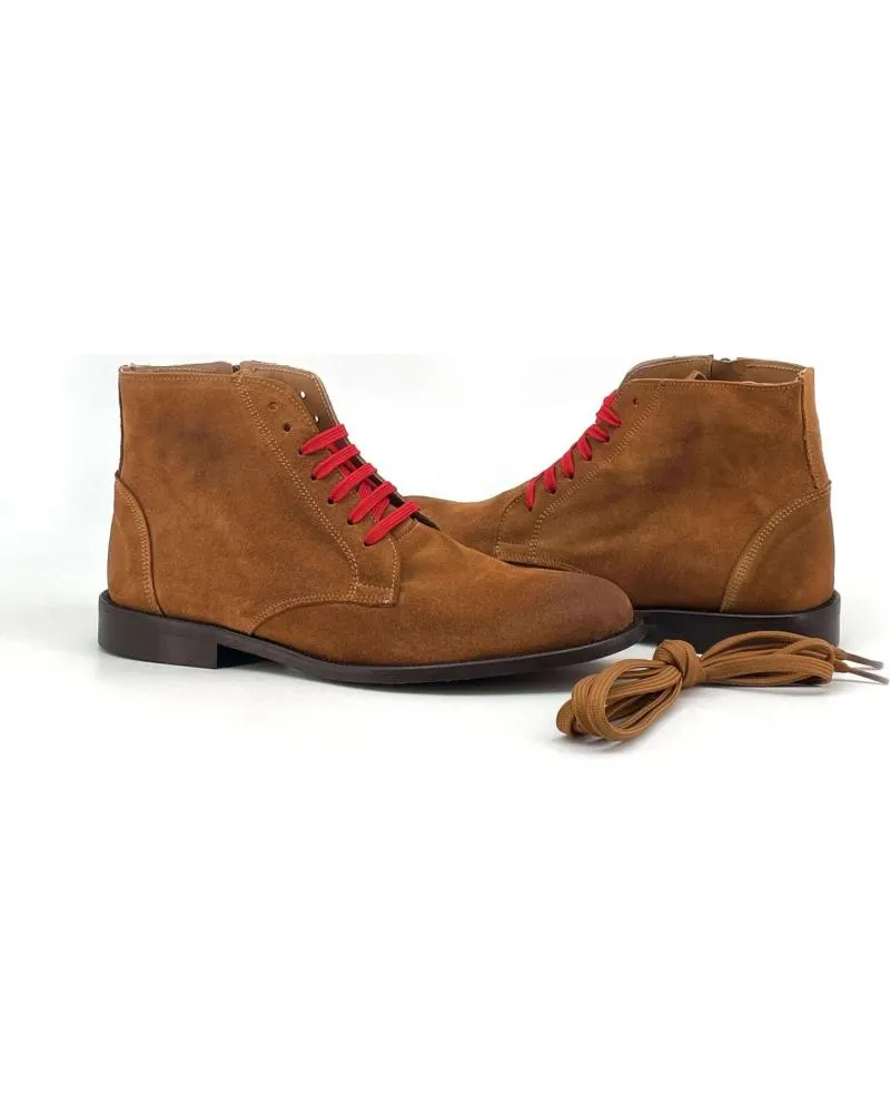 Botines DUCA DI MORRONE  de Hombre SAVERIO - SUEDE LIGHT  BROWN