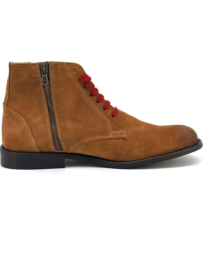 Botines DUCA DI MORRONE  de Hombre SAVERIO - SUEDE LIGHT  BROWN