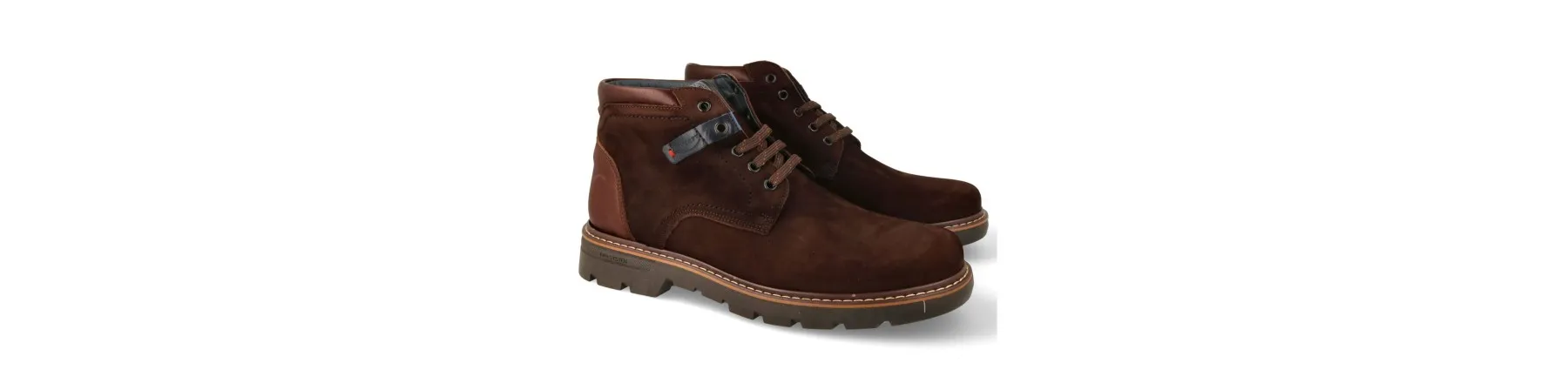 BOTINES HOMBRE CUERO PIEL MOD. JEROME MARRON