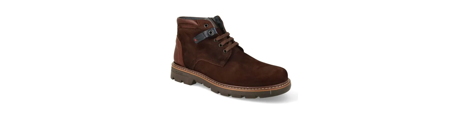 BOTINES HOMBRE CUERO PIEL MOD. JEROME MARRON