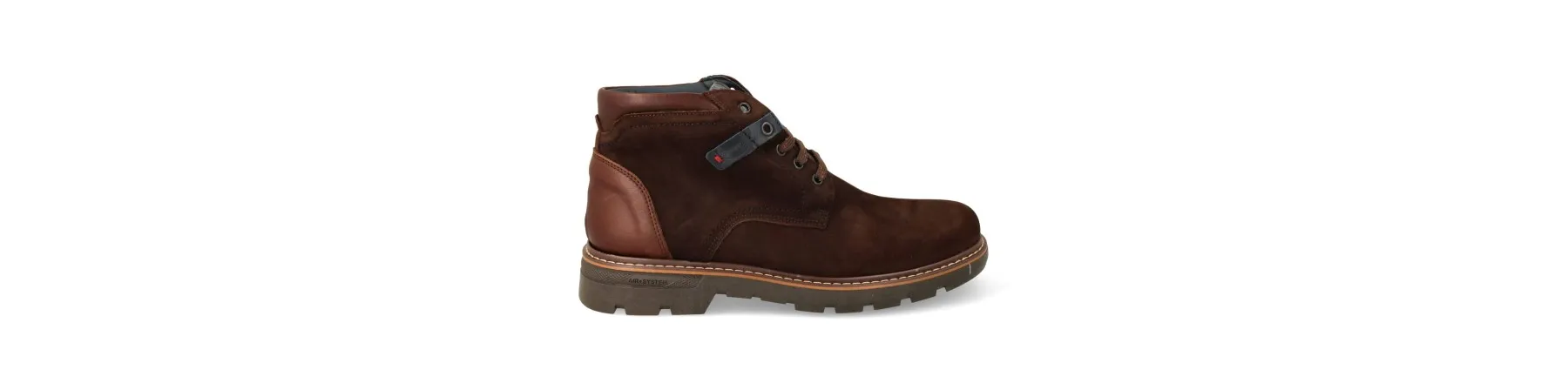 BOTINES HOMBRE CUERO PIEL MOD. JEROME MARRON