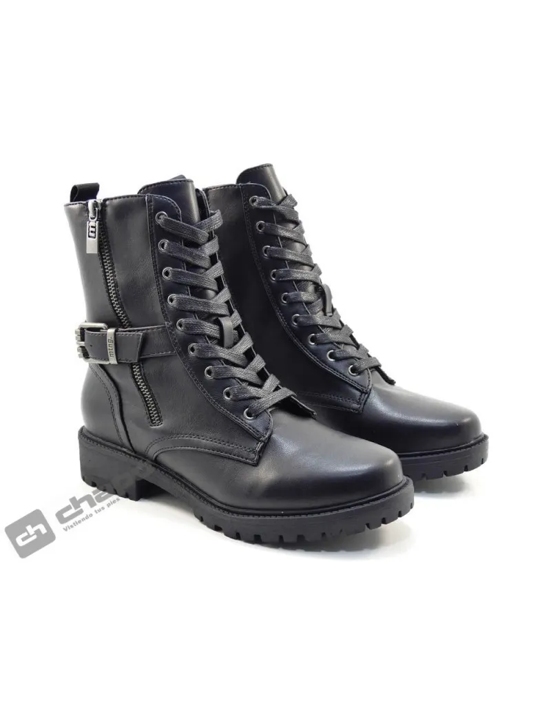 Botines Negro Mustang 50355