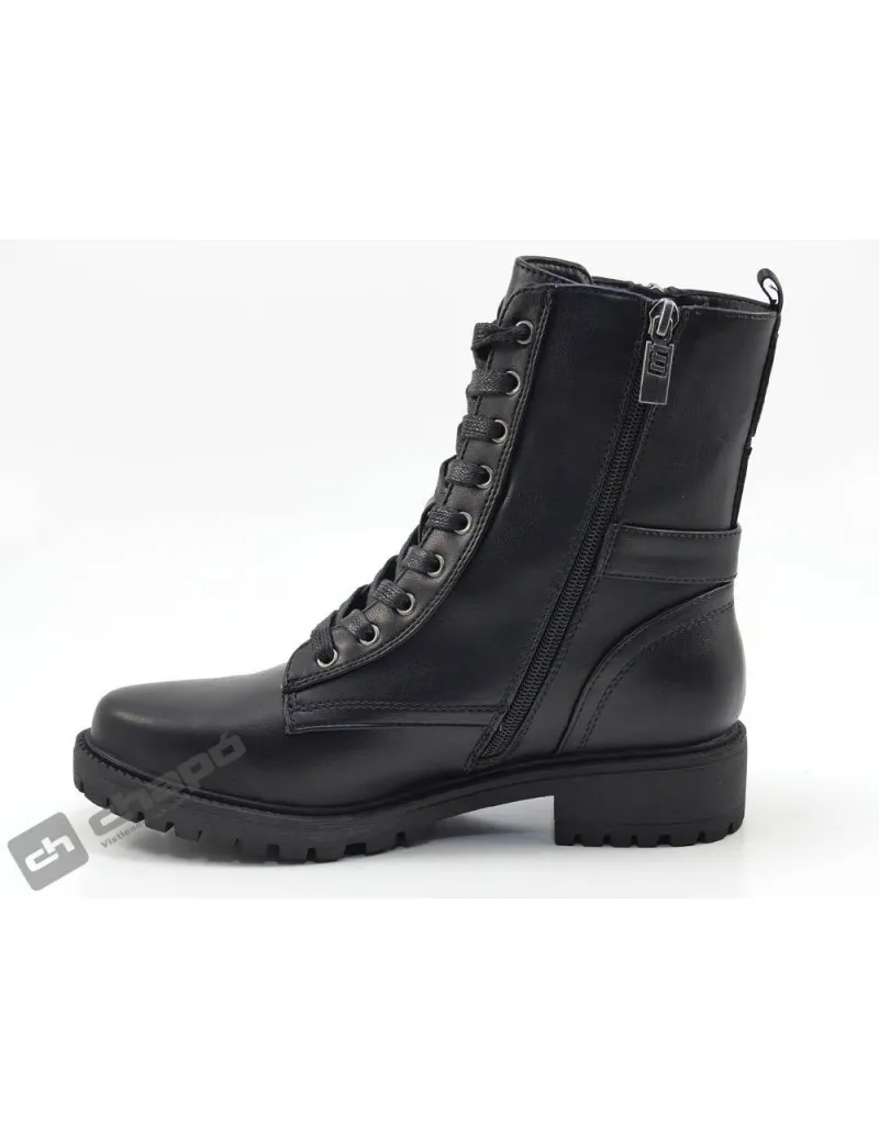 Botines Negro Mustang 50355