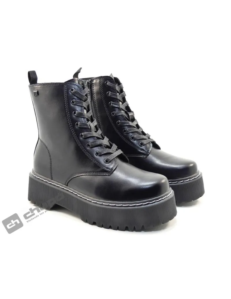 Botines Negro Mustang 54146