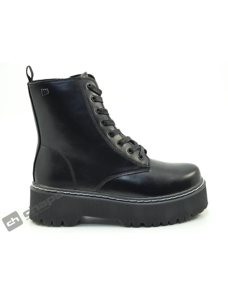 Botines Negro Mustang 54146