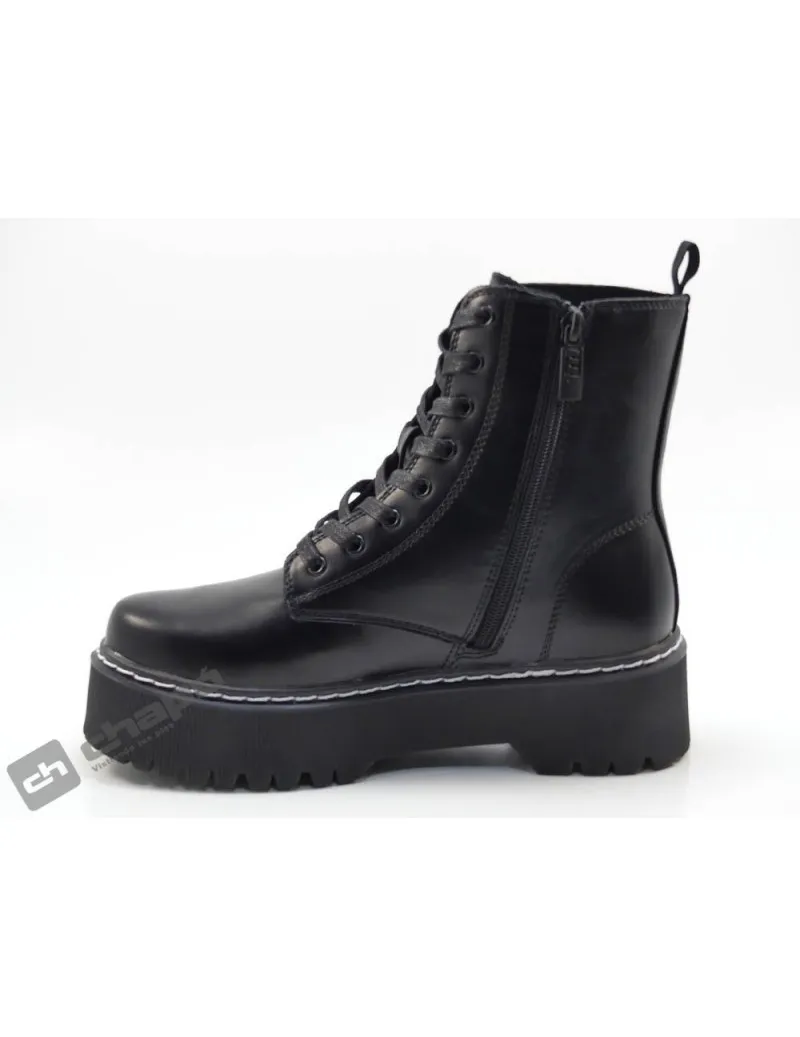 Botines Negro Mustang 54146