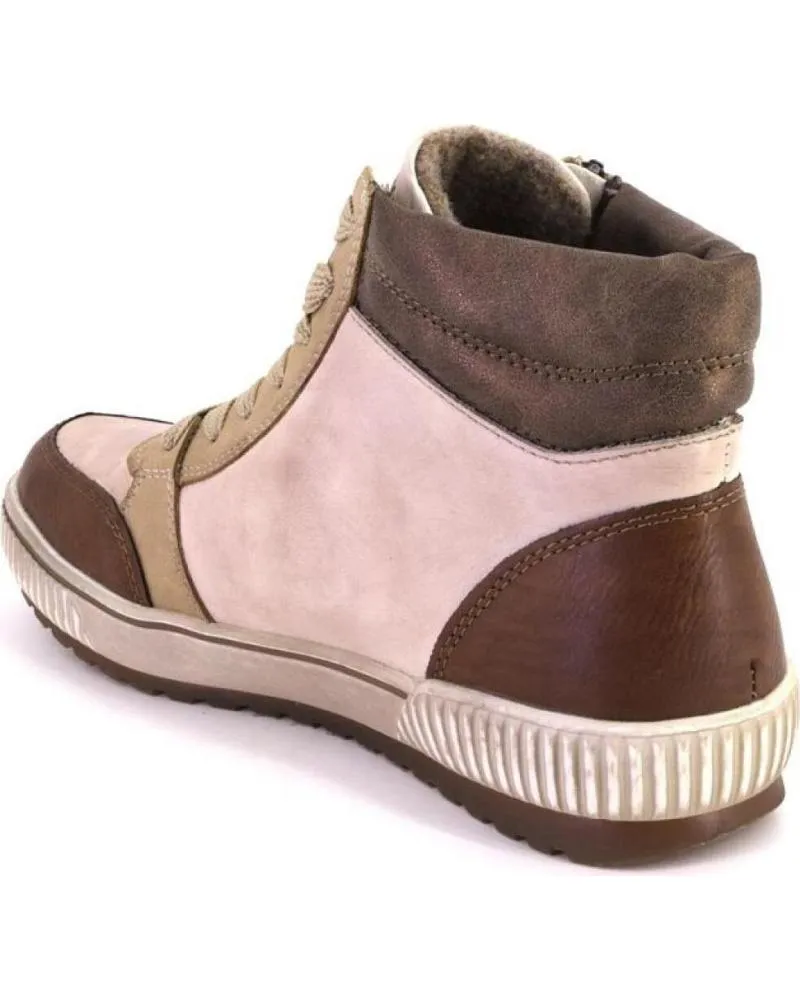 Botines REMONTE  de Mujer D0778 BOTINES DE MUJER PIEL  BEIGE