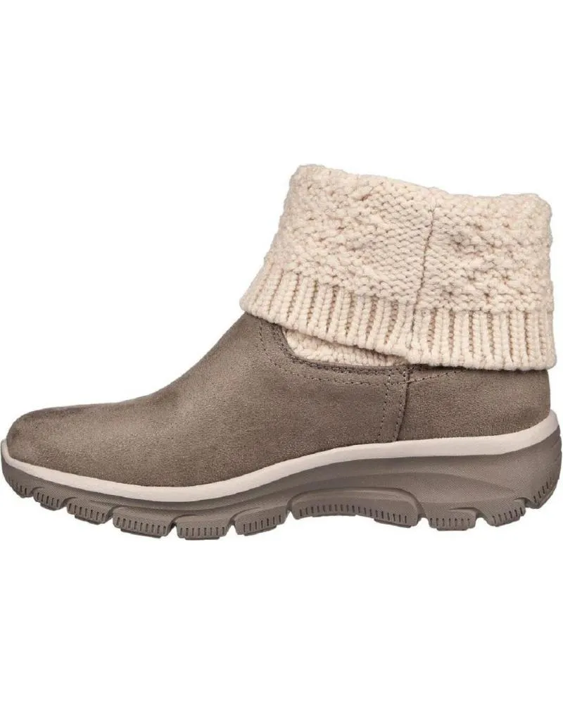 Botines SKECHERS  de Mujer 167401 BOTAS DE MUJER  TAUPE