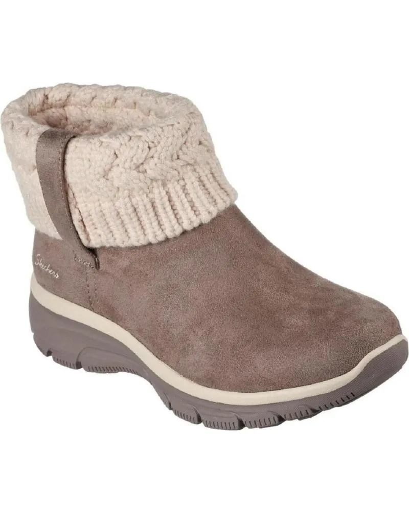 Botines SKECHERS  de Mujer 167401 BOTAS DE MUJER  TAUPE