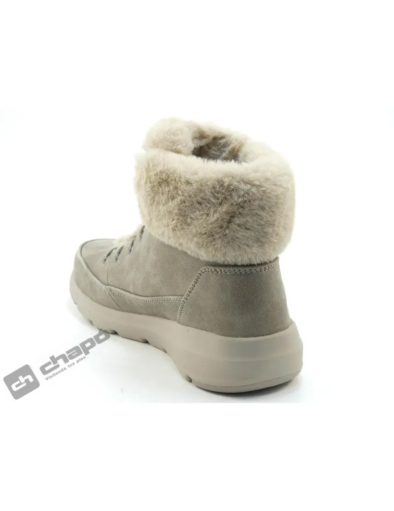 Botines Taupe Skechers 144202   Xxxx