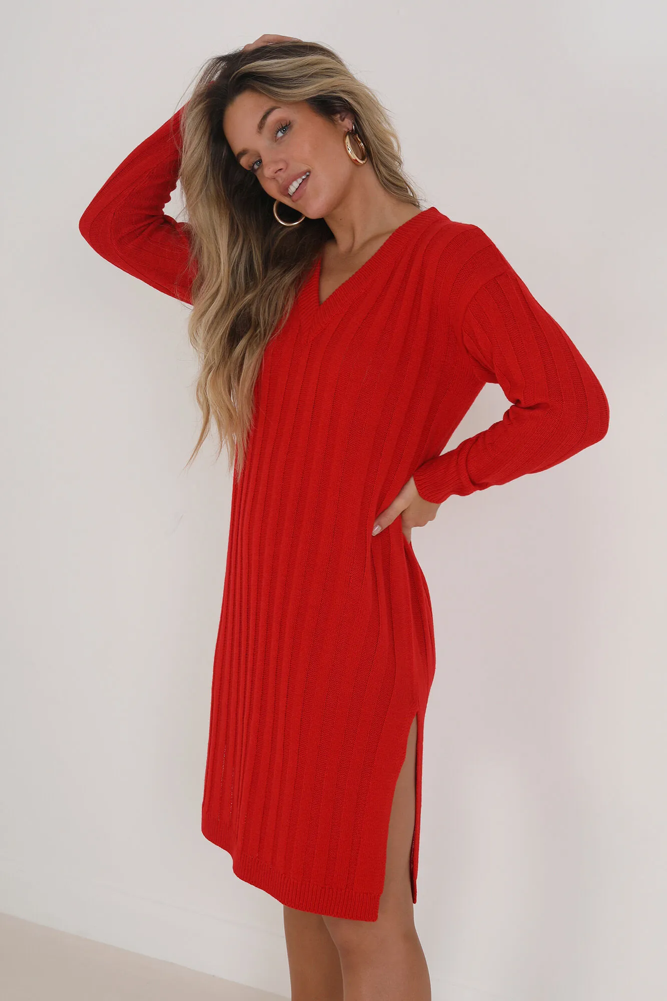 Brave Soul Vestido de punto oversize