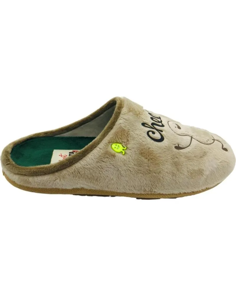 Calzado de casa GIOSEPPO  de Hombre ZAPATILLA CASA HOMBRE HOT POTATOES KORMEND 73465  BEIG