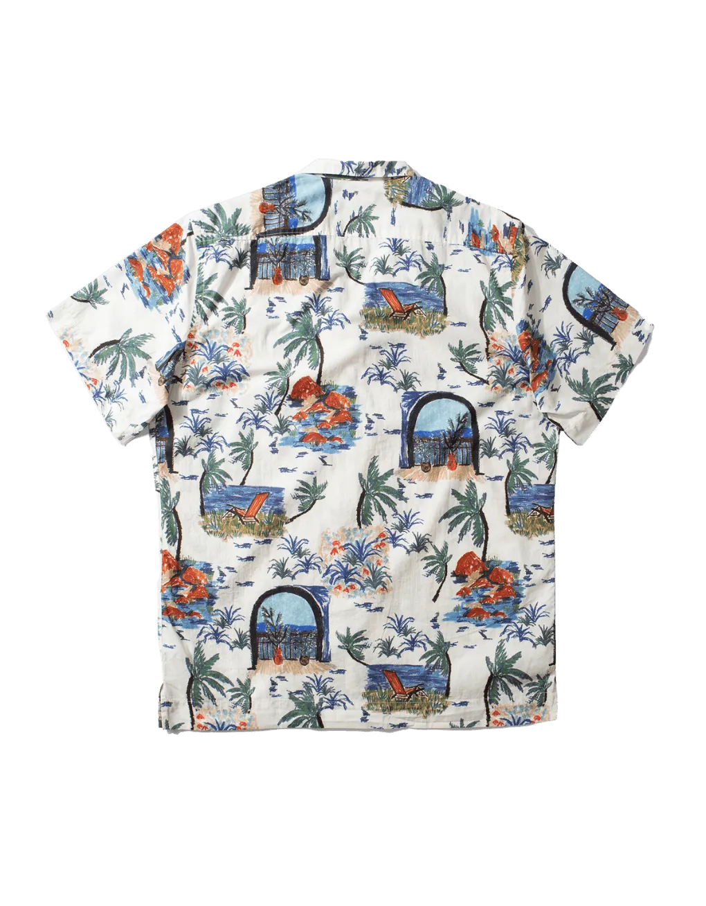 Camisa Edmmond Manga Corta Paradise Plain White