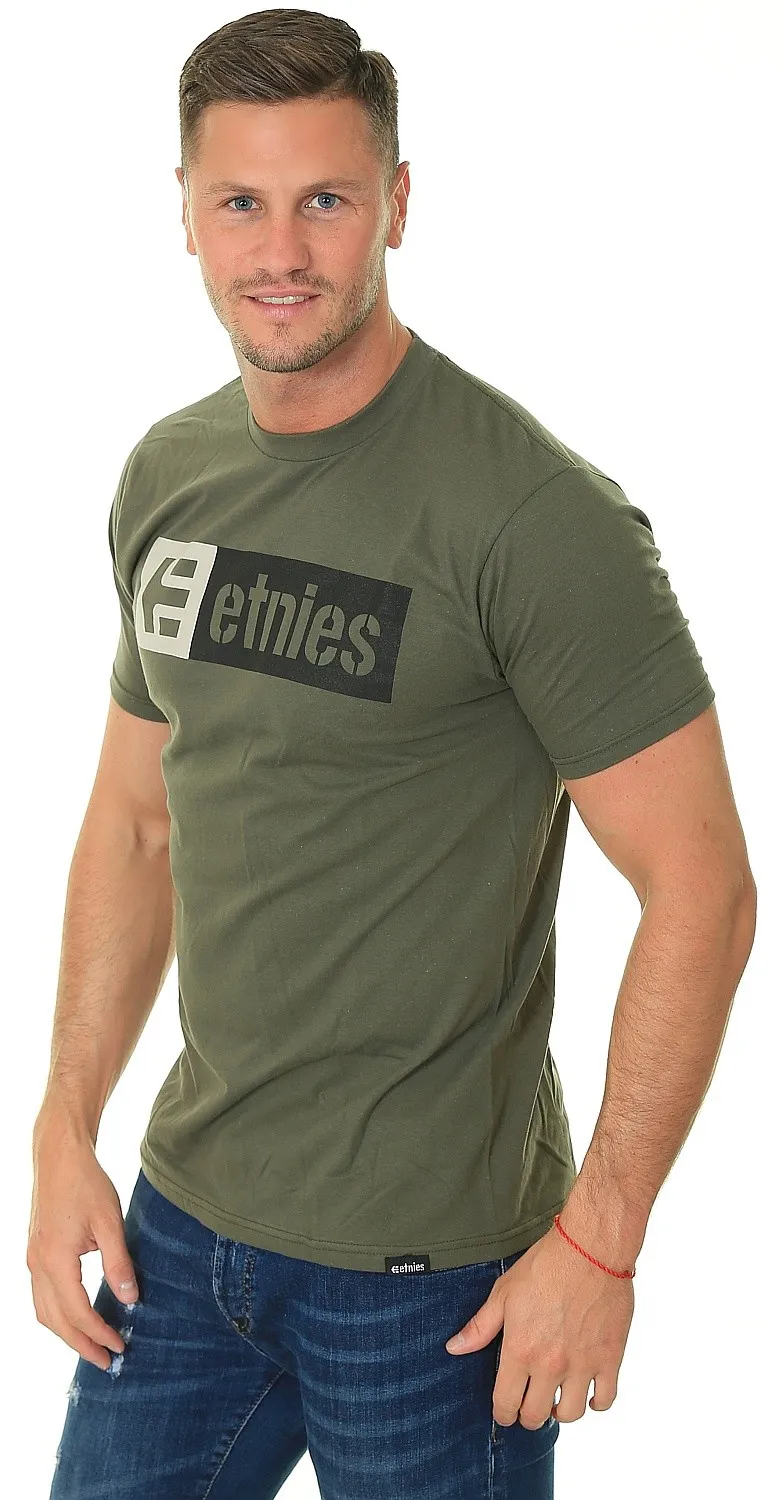 camisa Etnies New Box - Military - men´s