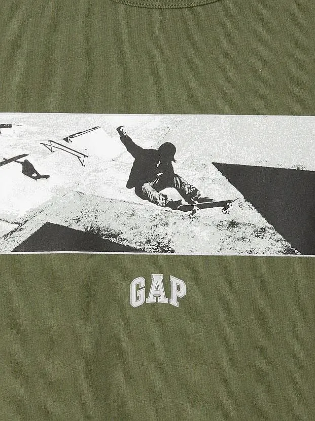 camisa GAP Aug Value - Army Jacket Green - boy´s