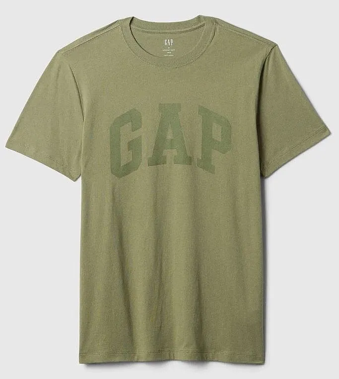 camisa GAP Logo GAP Basic - Walden Green - men´s