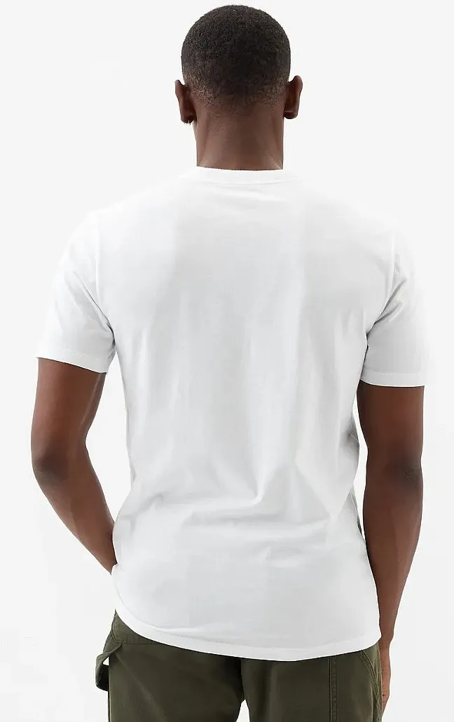 camisa GAP Logo GAP Basic - White V2 Global - men´s