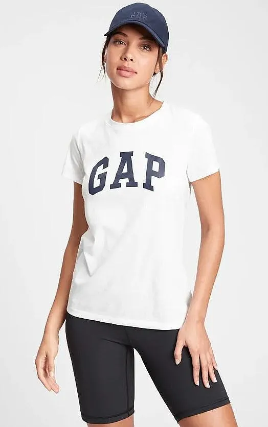 camisa GAP Logo GAP - White 000 - women´s