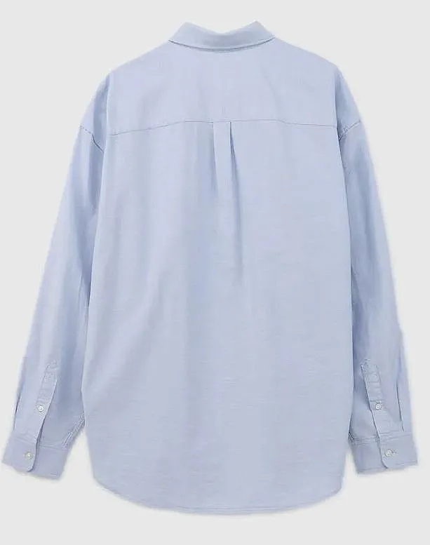 camisa GAP Standard Oxford Logo LS - Logo Light - men´s