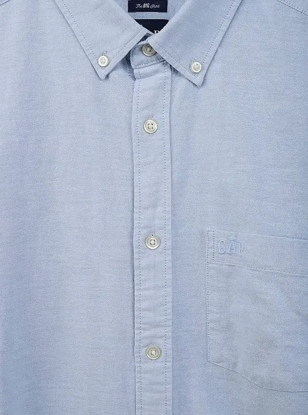 camisa GAP Standard Oxford Logo LS - Logo Light - men´s