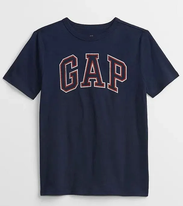 camisa GAP V-New Arch Screen - Tapestry Navy - boy´s