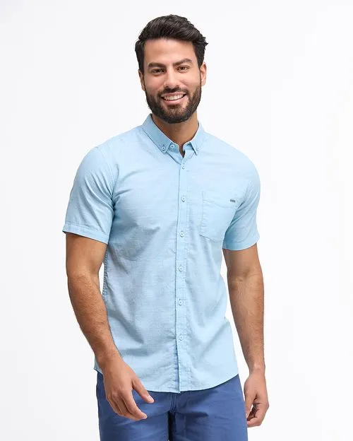 Camisa Hombre Alpine Celeste