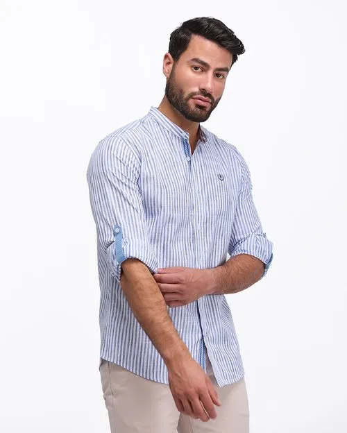 Camisa Hombre Antony Azul Marea